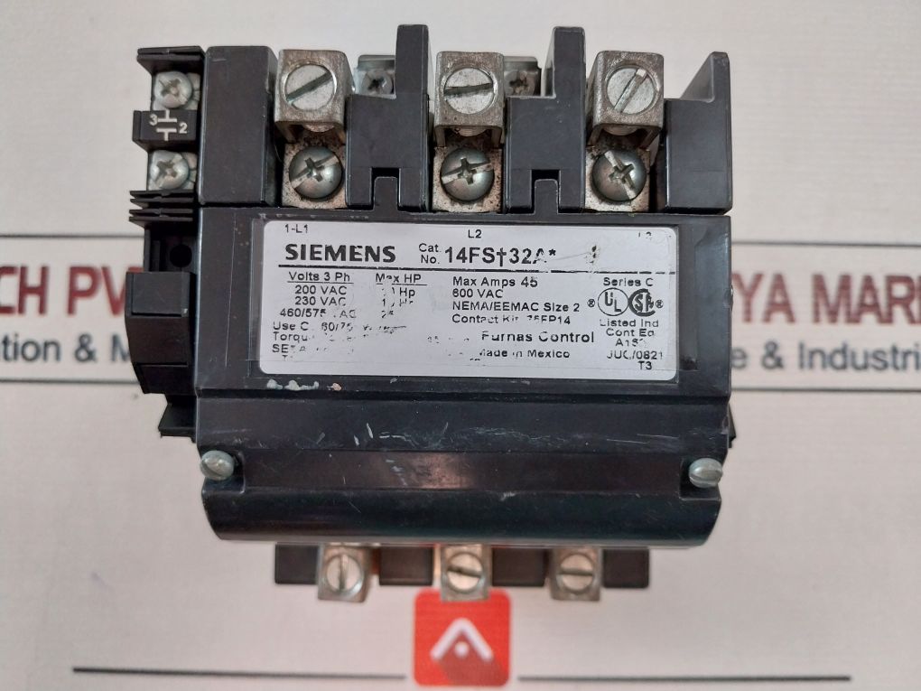 Siemens 14Fs32A Motor Starter Furnas Control Amps45