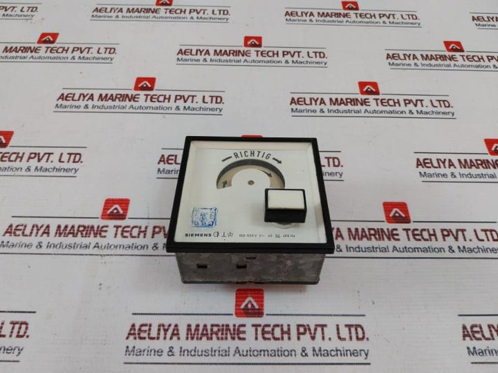 Siemens 150-500V Phase Sequence Indicator