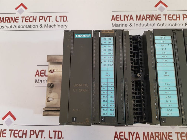 Siemens Simatic Et 200M Module 6Es7 390-1Ae80-0Aa0,6Es7 322-1Fl00-0Aa0