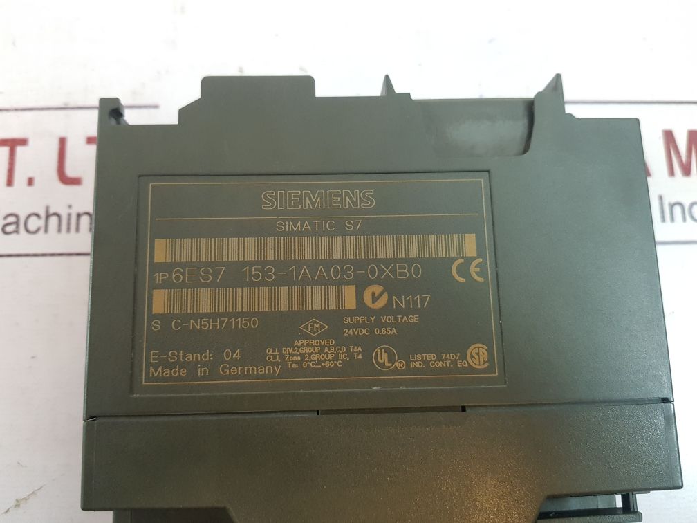 Siemens Simatic S7 6Es7 153-1Aa03-0Xb0 Module