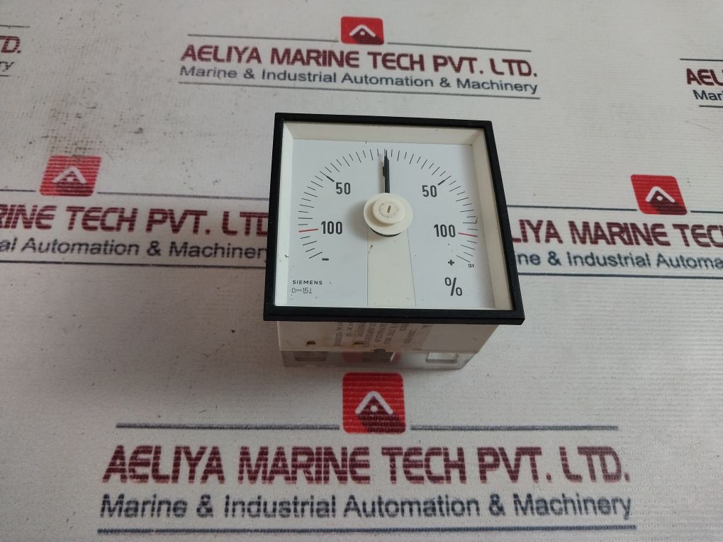 Siemens 1605Pdc10 Panel Meter 600V 