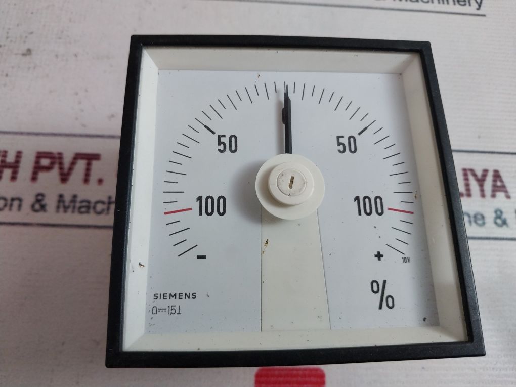Siemens 1605Pdc10 Panel Meter 600V 