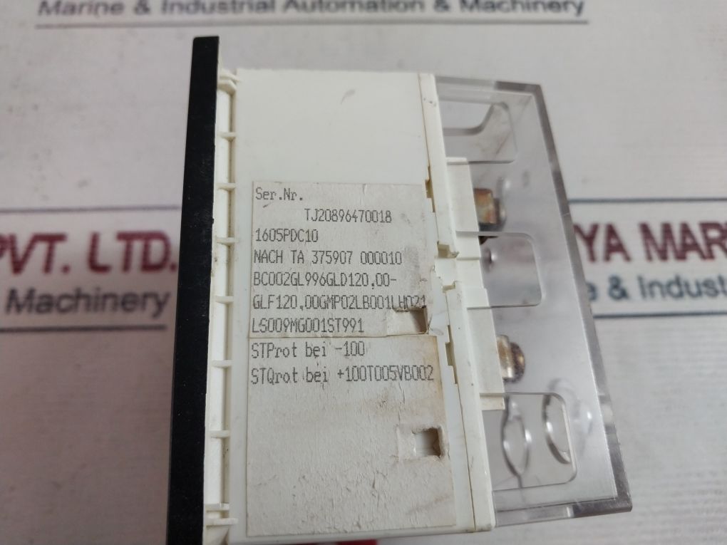 Siemens 1605Pdc10 Panel Meter 600V 