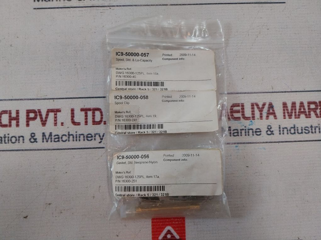 Siemens 16300-470 High Flow Spool Set