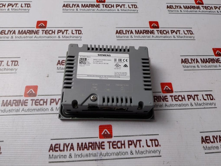 Siemens 1P 6Av2 123-2Db03-0Ax0 Touch Panel