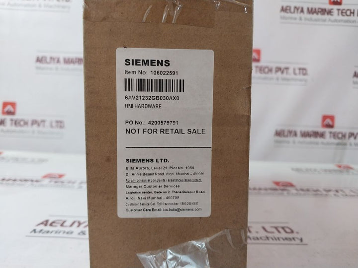 Siemens 1P 6Av2 123-2Gb03-0Ax0 Ktp700 Basic Touch Screen Panel Kit