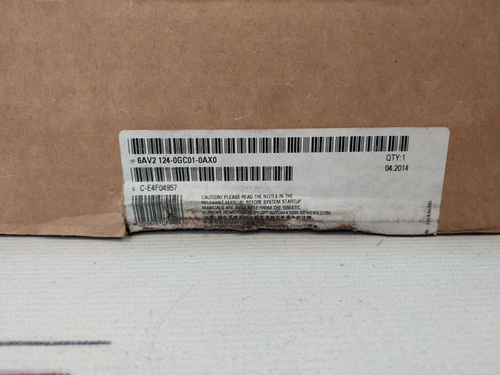 Siemens 1P 6Av2 124-0Gc01-0Ax0 Comfort Panel