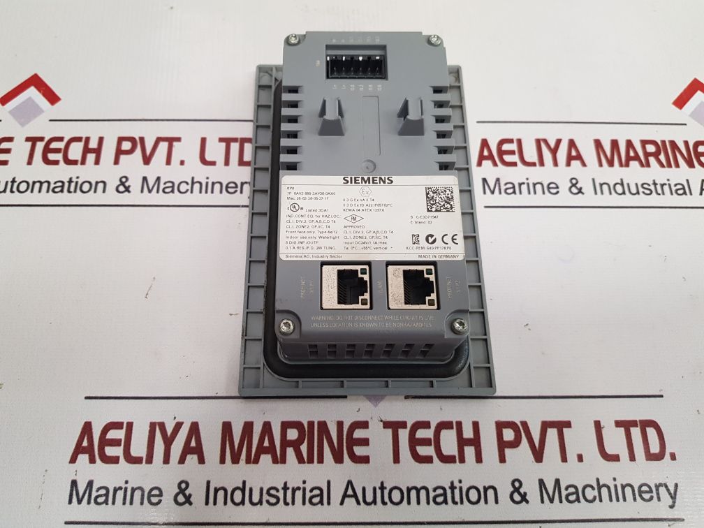 Siemens Simatic Hmi 6Av3 688-3Ay36-0Ax0 Panel
