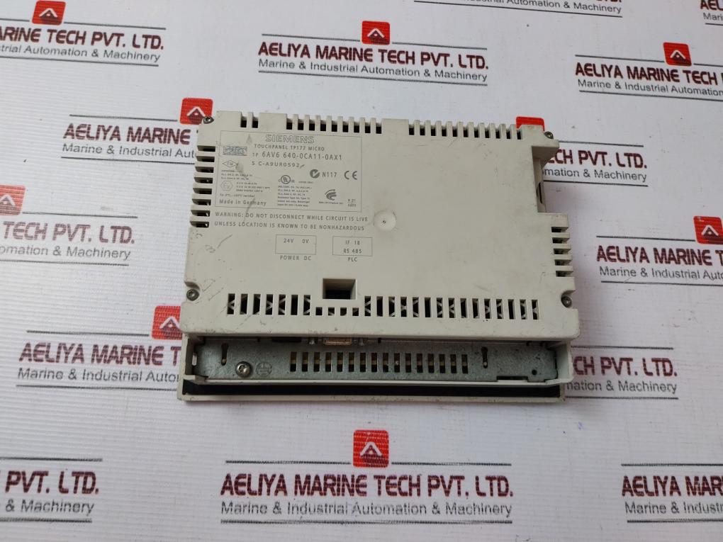 Siemens 1P 6Av6 640-0Ca11-0Ax1 Touchpanel Tp177 Micro (Not Working)