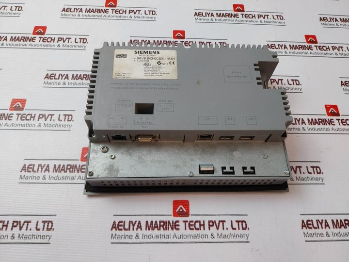 Siemens 1P 6Av6 643-0Cb01-1Ax1 Mp277 8” Touch Multi Panel