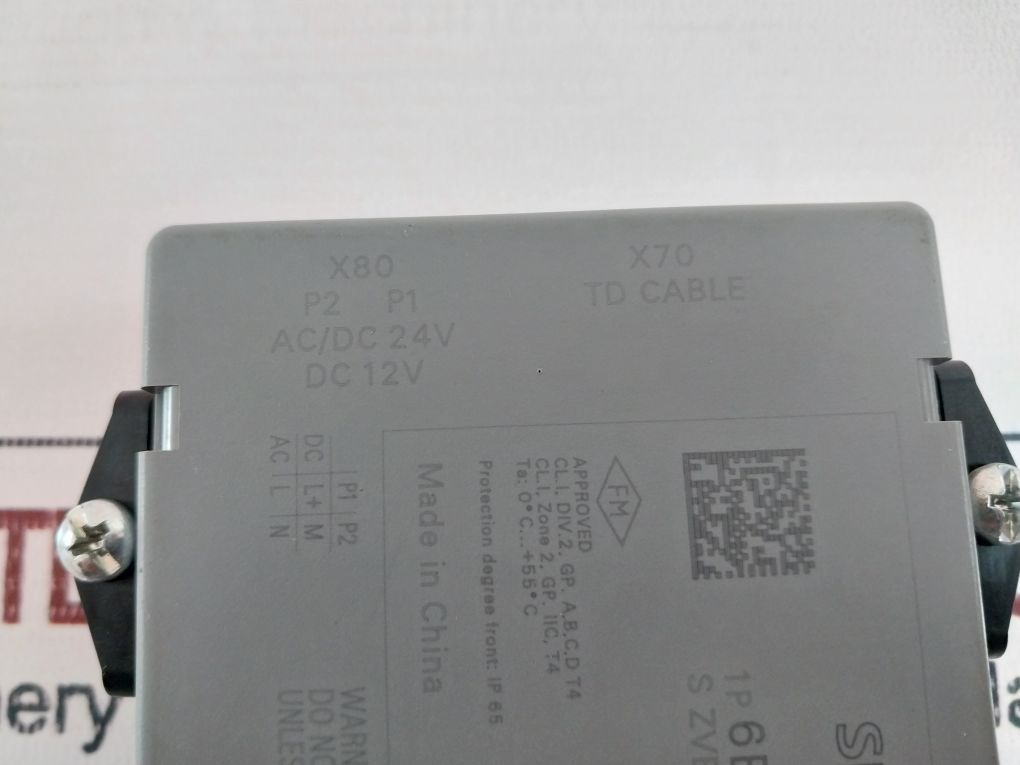 Siemens 1P 6Ed1 055-4Mh00-0Ba0 Logo! Td Text Display