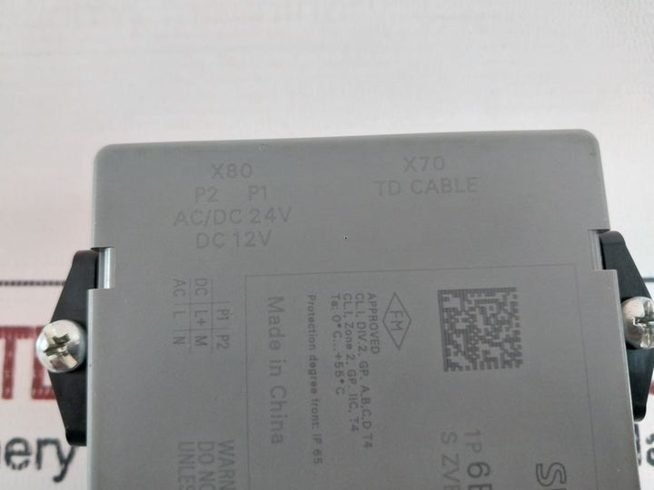 Siemens 1P 6Ed1 055-4Mh00-0Ba0 Logo! Td Text Display
