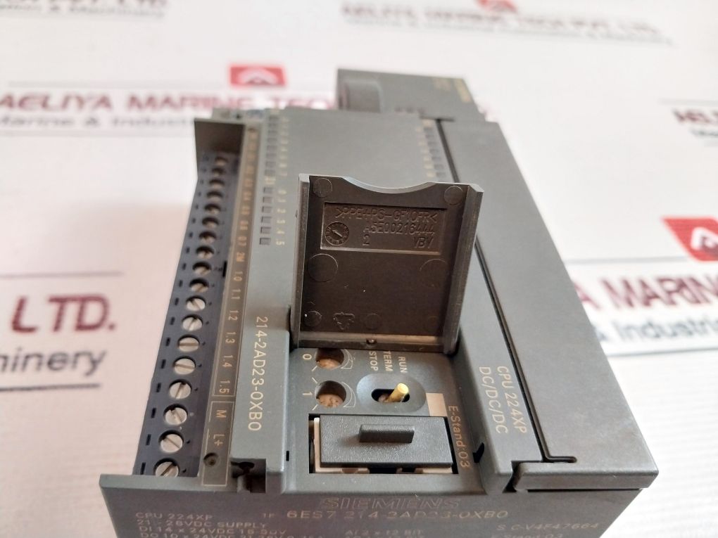 Siemens 1P 6Es7 214-2Ad23-0Xb0 Compact Unit Dc Power Supply 21-28Vdc