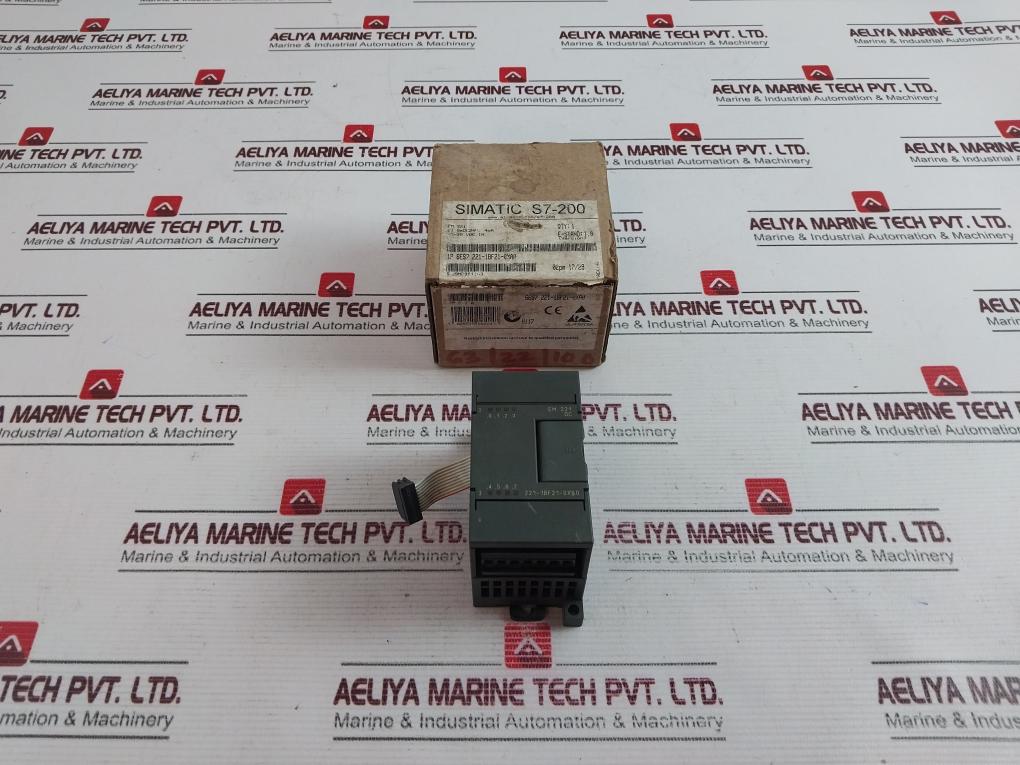 Siemens 1P 6Es7 221-1Bf21-0Xa0 Digital Input Module 15-30 Vdc