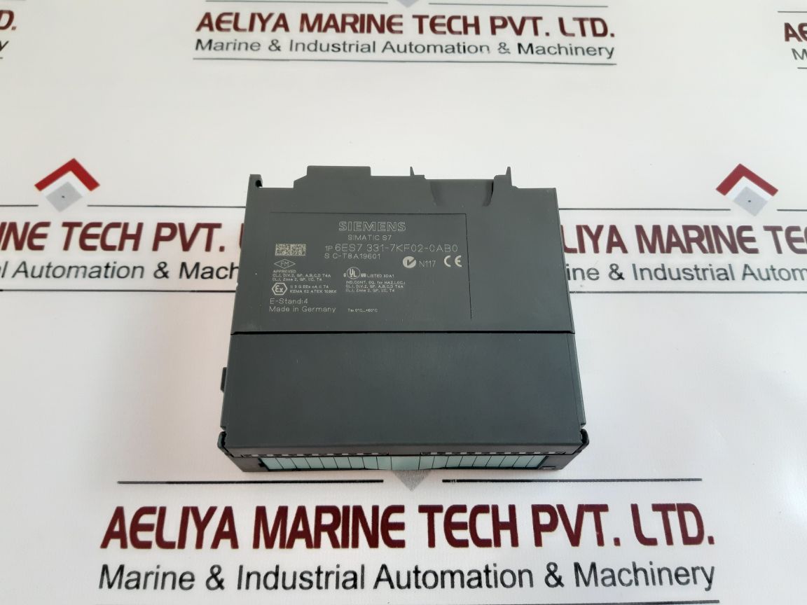 Siemens Simatic S7 6Es7 331-7Kf02-0Ab0 Analog Input Module E-stand: 4