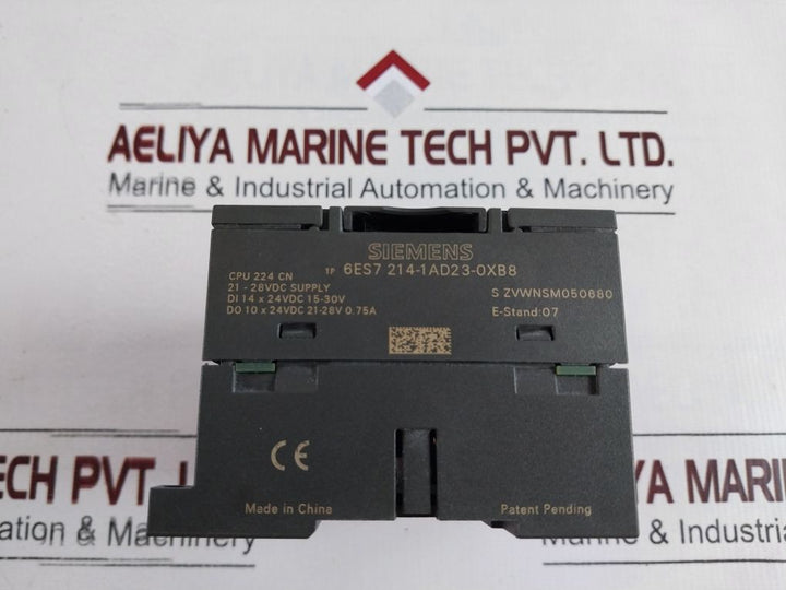 Siemens 6Es7 214-1Ad23-0Xb8 Plc Module S7-200 Cn Cpu 224 Cn