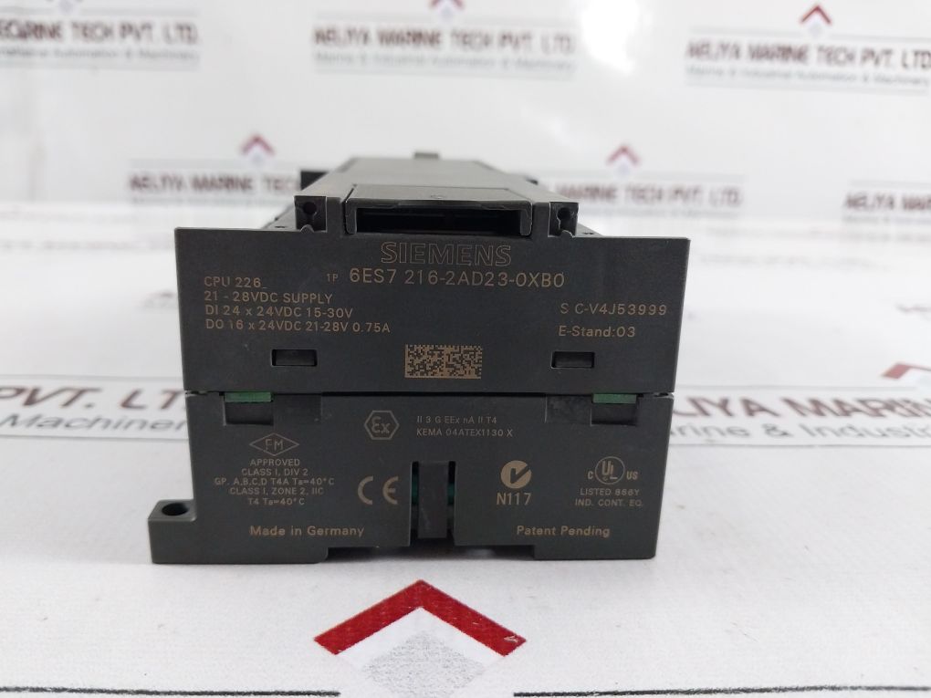 Siemens 6Es7 216-2Ad23-0Xb0 Cpu Module S7-200 Cpu226 E-stand: 03