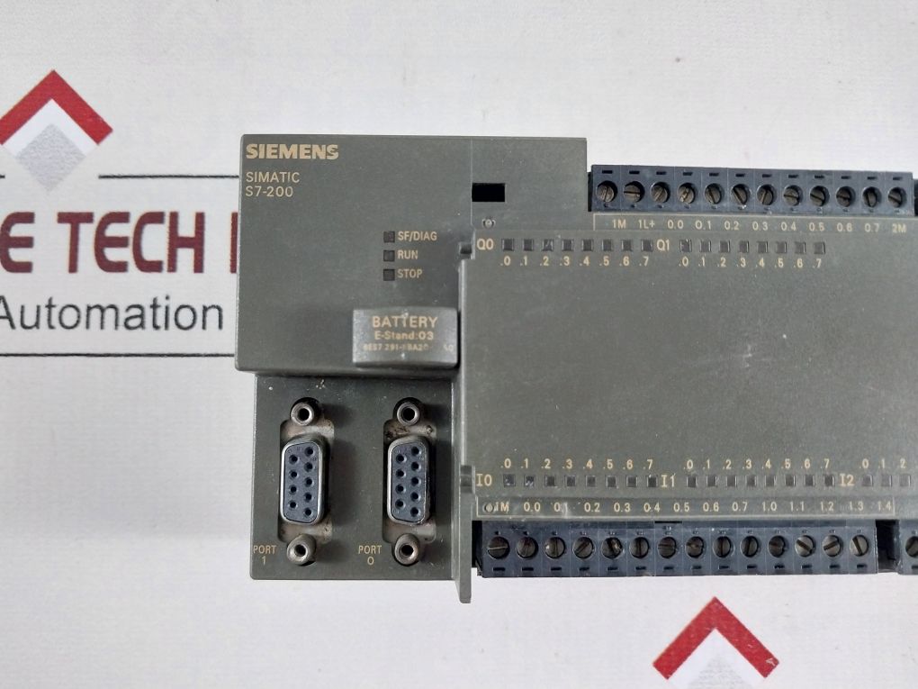 Siemens 6Es7 216-2Ad23-0Xb0 Cpu Module S7-200 Cpu226 E-stand: 03