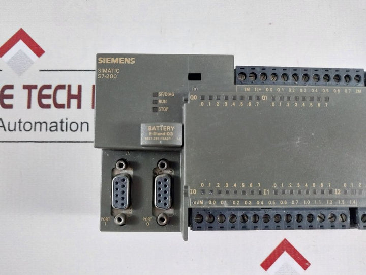Siemens 6Es7 216-2Ad23-0Xb0 Cpu Module S7-200 Cpu226 E-stand: 03