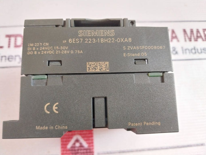 Siemens 223-1Bh22-0Xa8 Digital Input/Output Em 223 Cn