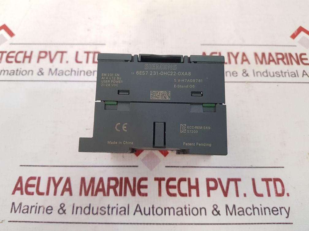 Siemens 6es7 231-0hc22-0xa8 analog input module