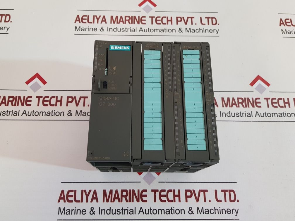 Siemens S7-300 Simatic 6Es7 313-5Be01-0Ab0 Unit
