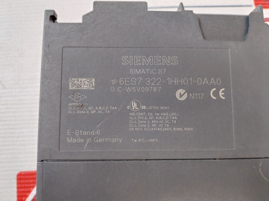 Siemens 322-1Hh01-0Aa0 Digital Output Module