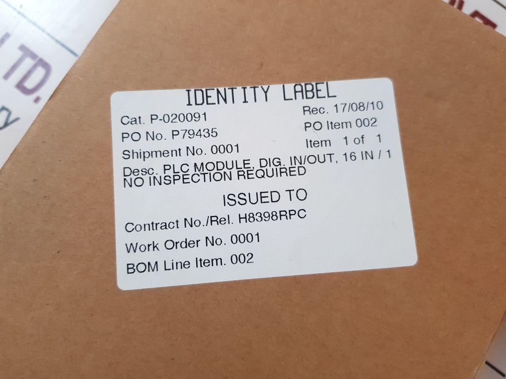 Siemens 323-1bl00-0aa0 digital i/o module e-stand: 7