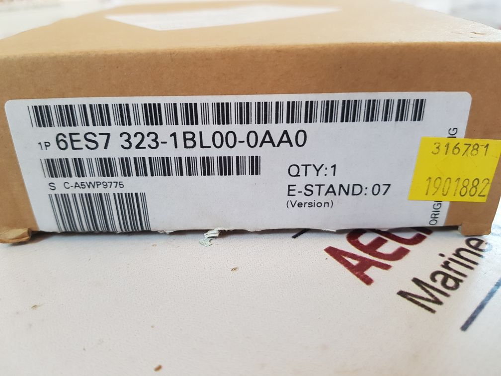 Siemens 323-1bl00-0aa0 digital i/o module e-stand: 7