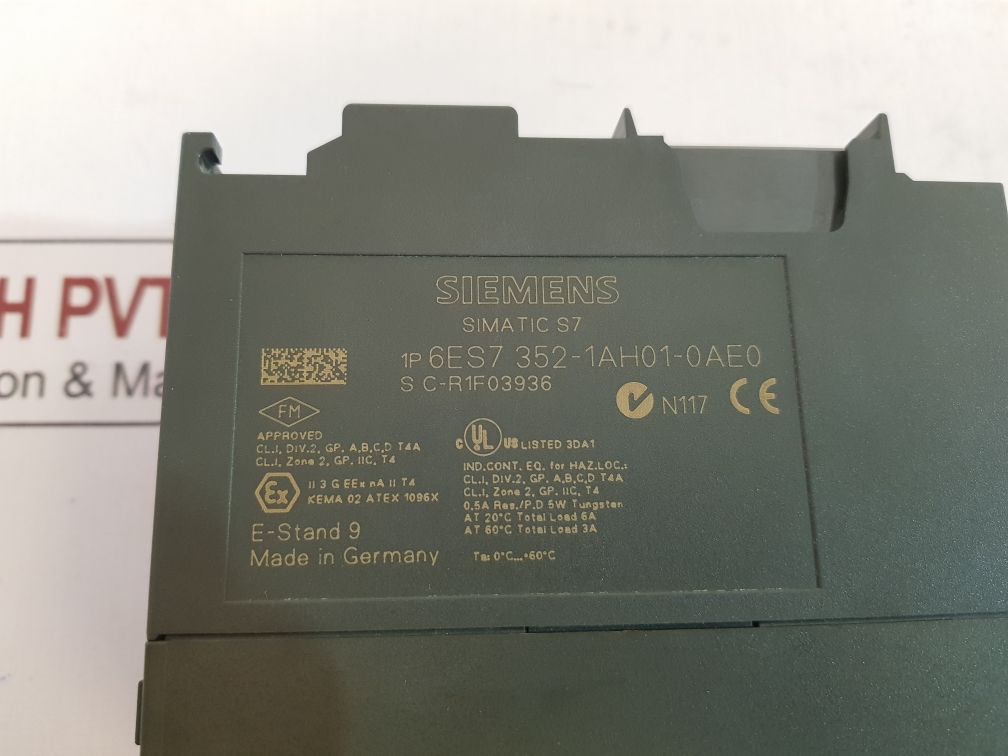 Siemens Simatic S7 6Es7 352-1Ah01-0Ae0 Cam Module