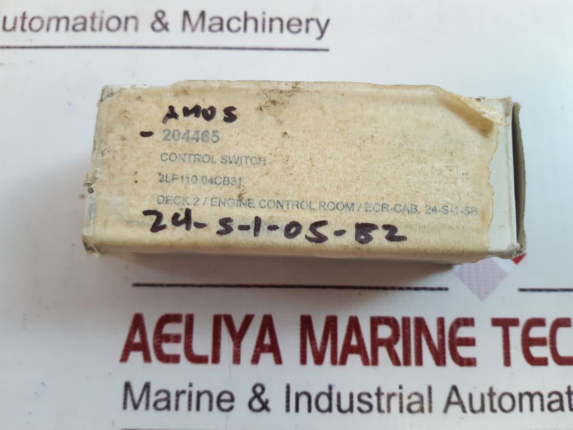 Siemens 3 Lf 110 Control Switch 3Lf110-4Cb31
