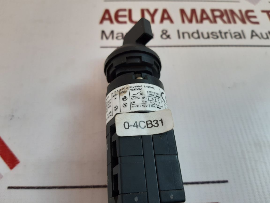 Siemens 3 Lf 110 Control Switch 3Lf110-4Cb31
