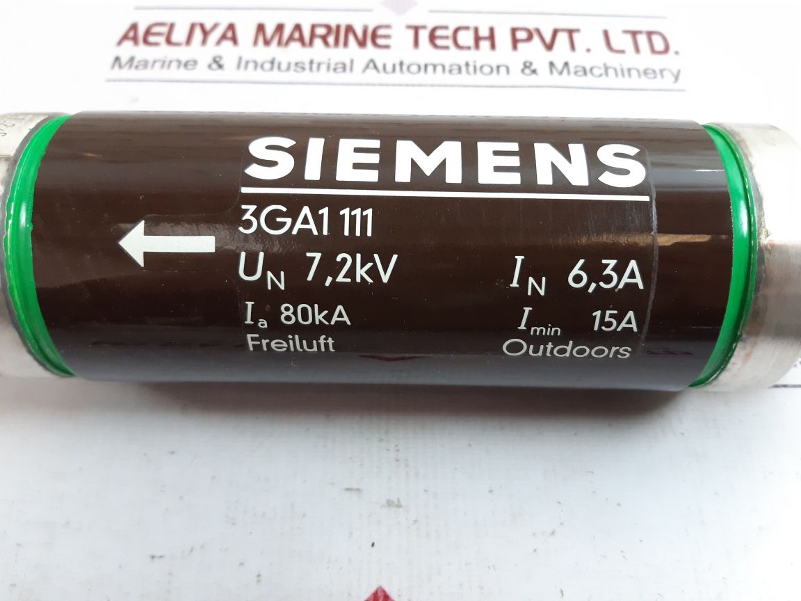 Siemens 3Ga1 111 Hrc Fuse 6.3A