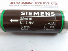 Siemens 3Ga1 111 Hrc Fuse 6.3A