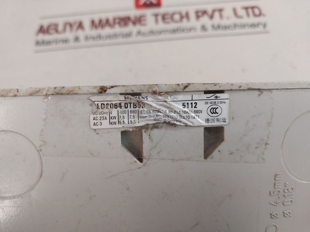 Siemens 3Ld2064-0Tb53 Switch-disconnector