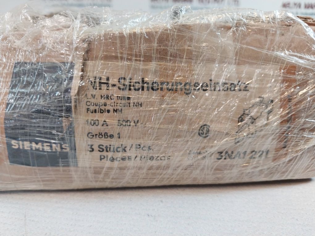 Siemens 3Na1 221 Nh Fuse Link 100A