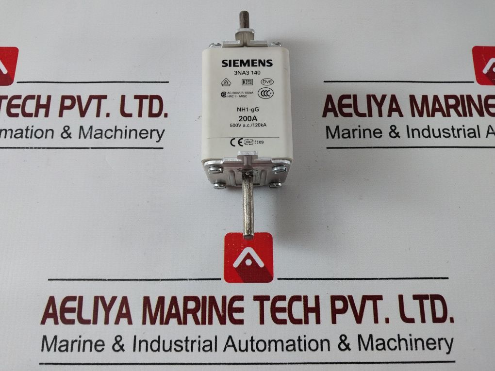 Lot Of 3X Siemens 3Na3 140 Fuse