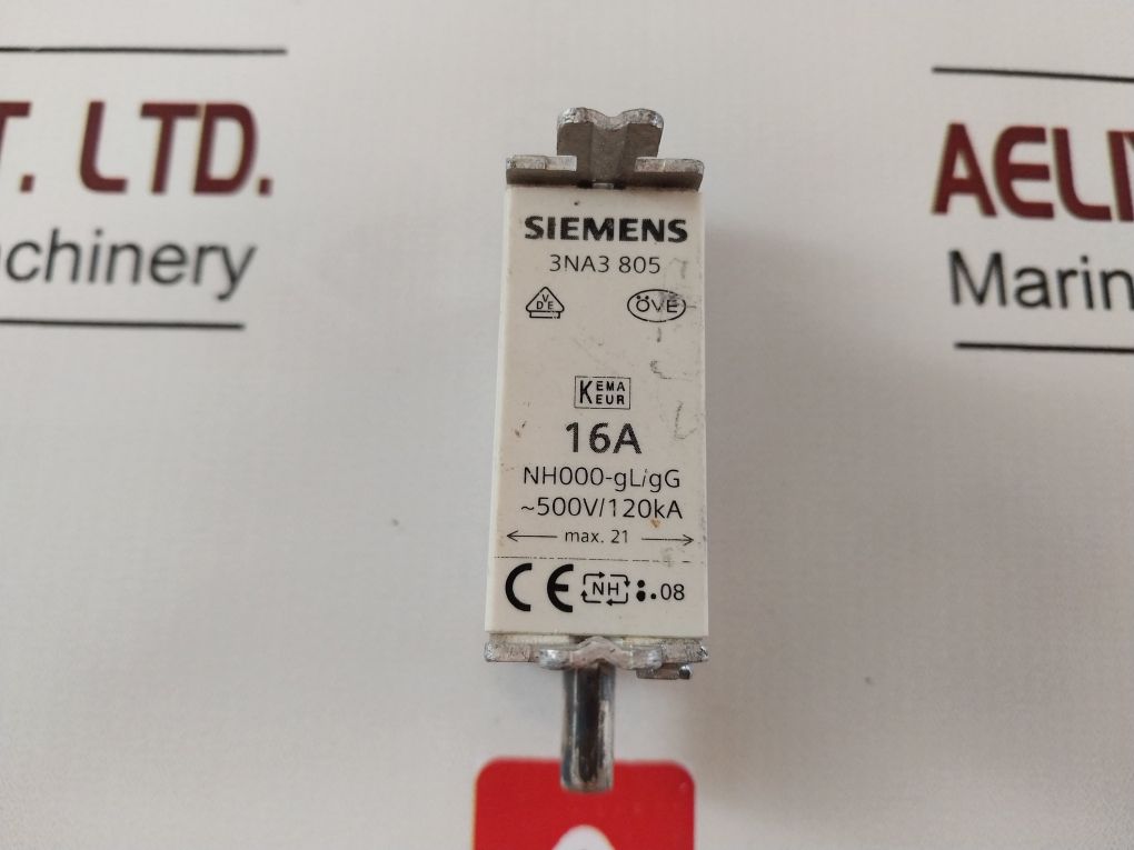 Siemens 3Na3 805 Fuse