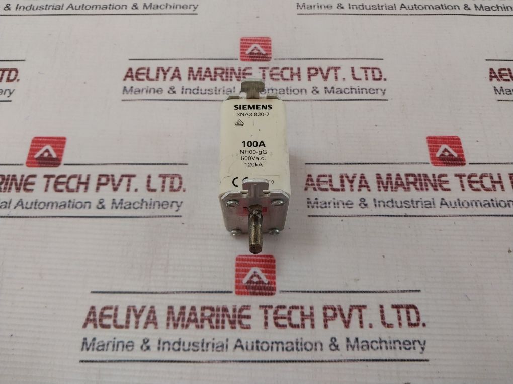 Siemens 3Na3 830-7 Fuse Link Nh00-gg 100A 500V Ac