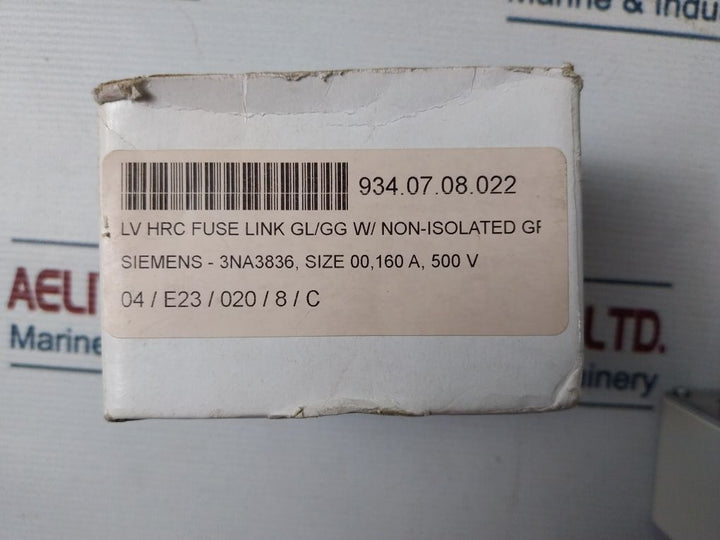 Siemens 3Na3 836 Fuse-link