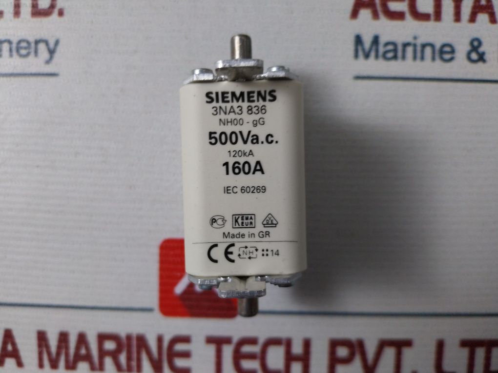 Siemens 3Na3 836 Fuse-link