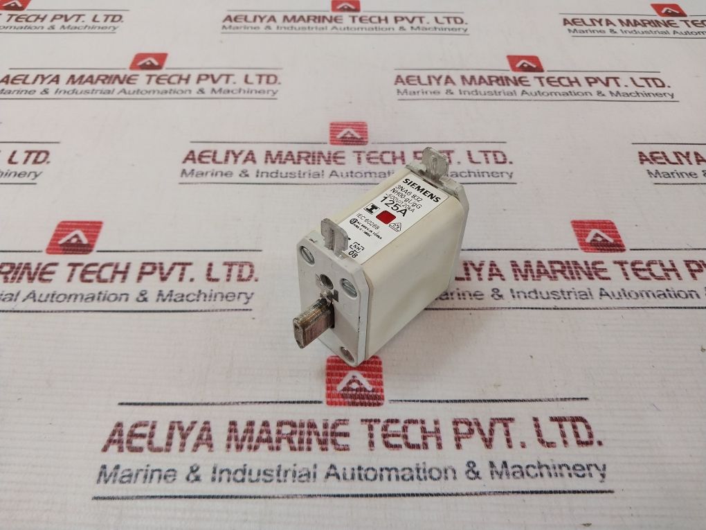 Siemens 3Na6 832 Fuse Links Nh00-gl/Gg 125A 500V Ac 120Ka