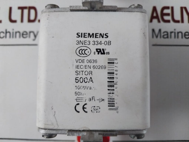 Siemens 3Ne3 334-0B Fuse