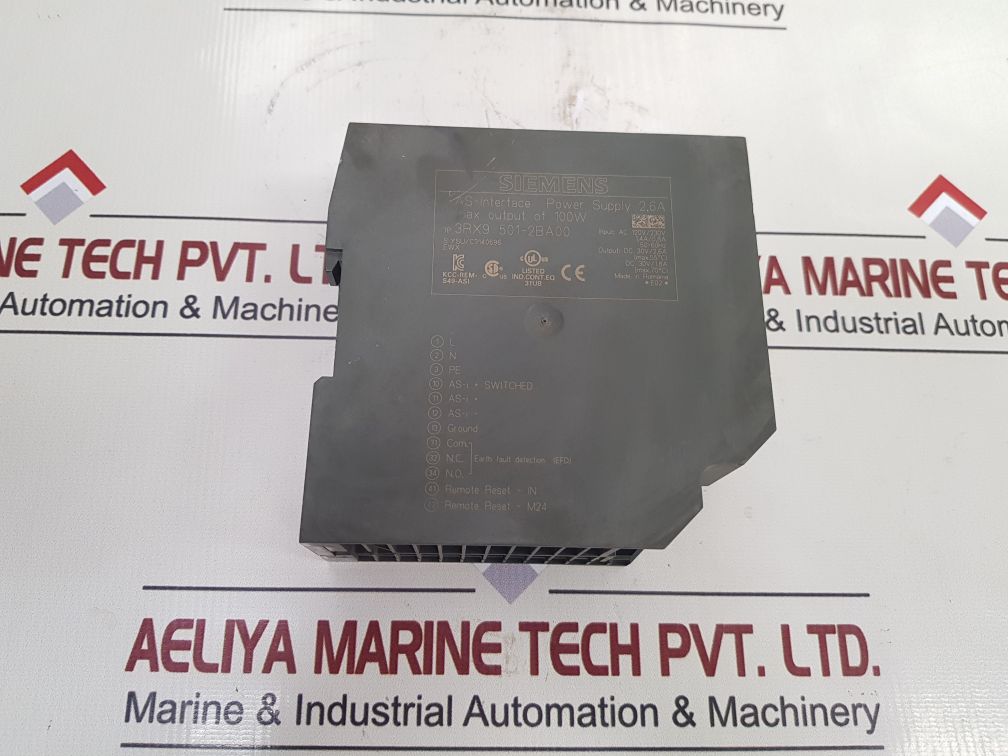 Siemens 3R×9 501-2Ba00 As-interface Power Supply 2.6A