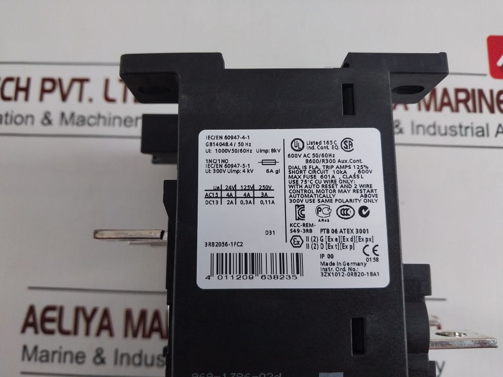 Siemens 3Rb2056-1Fc2 Overload Relay