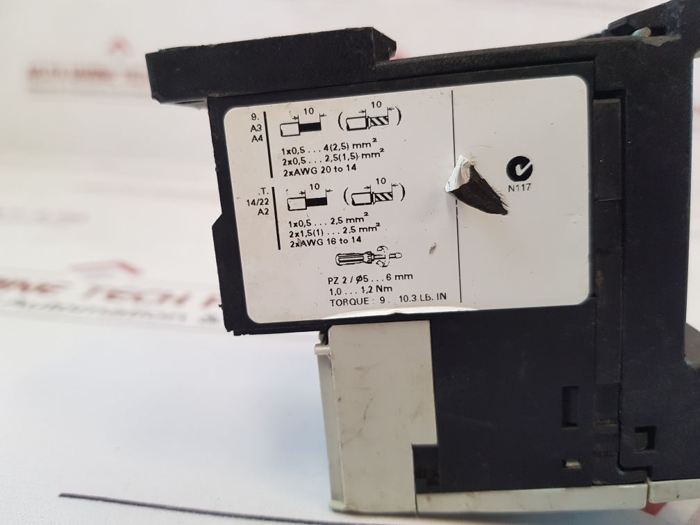 Siemens 3Rb2113-4Sb0 Overload Relay