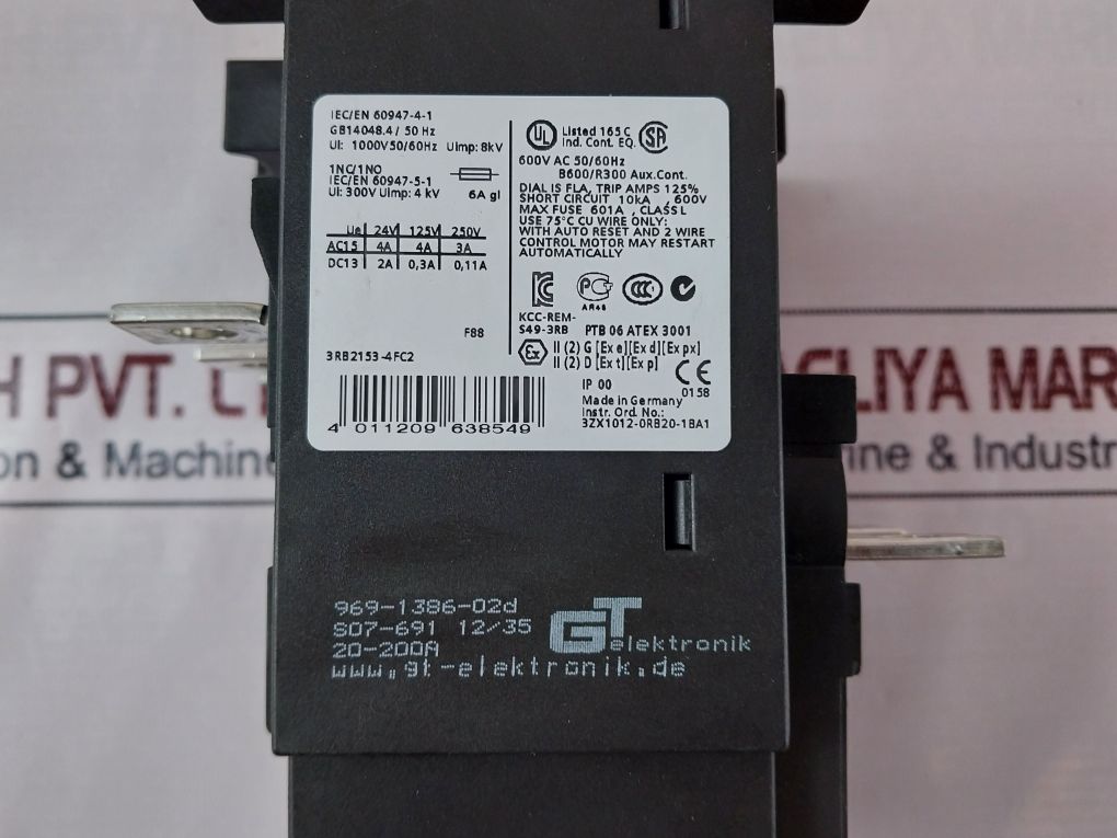Siemens 3Rb2153-4Fc2 300V