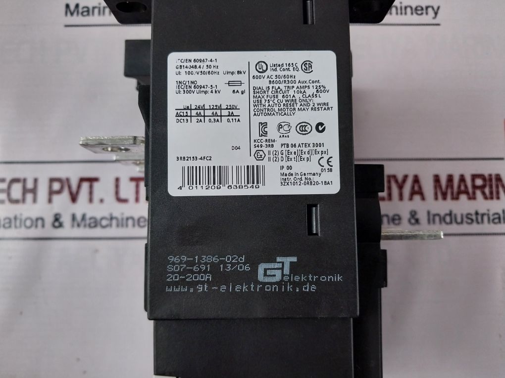 Siemens 3Rb2153-4Fc2 601A
