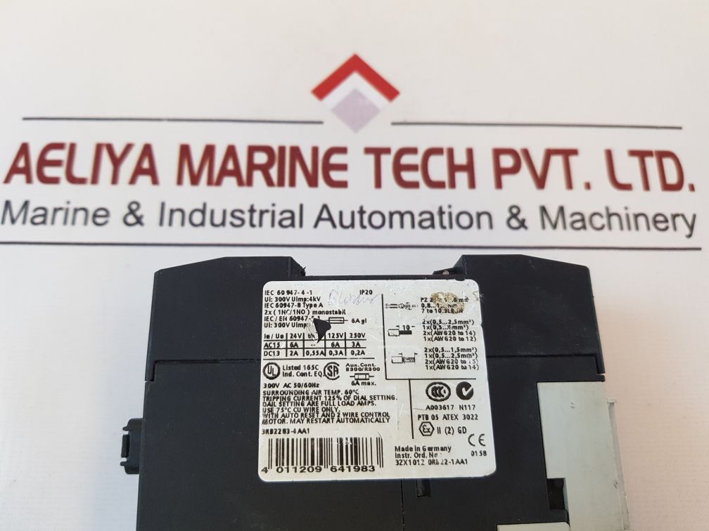 Siemens 3Rb2283-4Aa1 Evaluation Unit