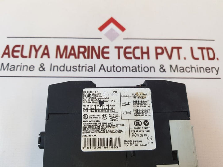 Siemens 3Rb2283-4Aa1 Evaluation Unit